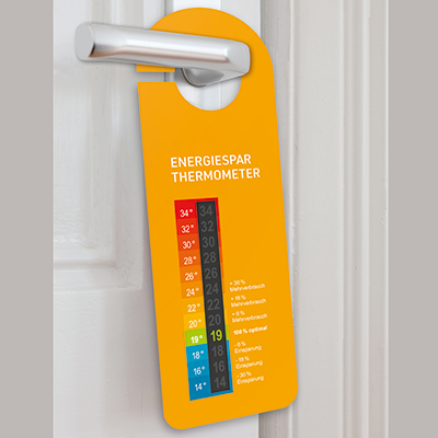 Türhänger Energiesparthermometer 400