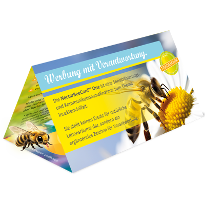 Nectarcard TM Karte3d Frei Quadrat